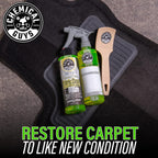 Chemical Guys Foaming Citrus Fabric Clean Carpet and Upholstery Cleaner - For Car Carpets, Seats, and Floor Mats, Safe for Cars, Home, Office, and More, Citrus Scent - 16 oz