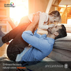 Sylvania LED TruWave Natural Series A19 Light Bulb, 100W Equivalent, Efficient 15W, 1600 Lumens, Medium Base, Dimmable, Clear, 2700K, Soft White - 1 Pack (42303)