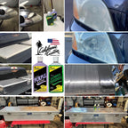 – Purple Metal Polish & Aluminum Deoxidizer Kit, No Silicone, Body Shop Safe, Great for Aluminum, Brass, Copper, Chrome, Silver, Stainless and Gold