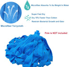 Microfiber Cloth String Mop Head Refill, Loop End Screw On Mop Head Compatible with All Standard US Threading Pole (Acme 3/4 inch Thread) (1)