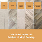 Furniture Clinic Vinyl Floor Cleaner | Dilutes to 170 FL Oz | Easy and Safe Application | Quick-Drying with Lavender Aroma | 17oz / 500ml