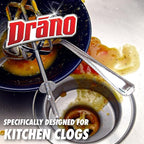 Drano Kitchen Granules Drain Clog Remover and Cleaner, 17.6 Ounce