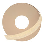 GSCIT Club Maple Edge Banding, 1 inch x 25ft Wood Edge Banding Pre-glued Flexible, Veneer Tape Banding for Cabinet Repair Furniture Restoration