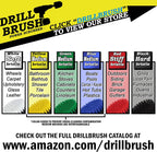 Bathroom Accessories - Cleaning Supplies - Drill Brush - Grout Cleaner - Shower Cleaner - Scrub Brush for Shower - Tile Cleaning Brush - Bathroom Cleaning Tools - Drill Brush Attachment Set - Bathtub