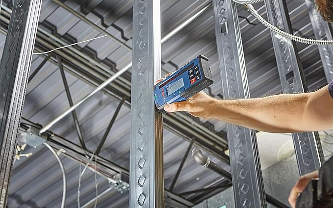 BOSCH GRL4000-80CHVK-S REVOLVE 18V Connected Self-Leveling Horizontal/Vertical Rotary Laser Kit, Includes Tripod, Grade Rod, Receiver, Battery Adapter, 4 D Batteries, Carrying Case, & Accessories