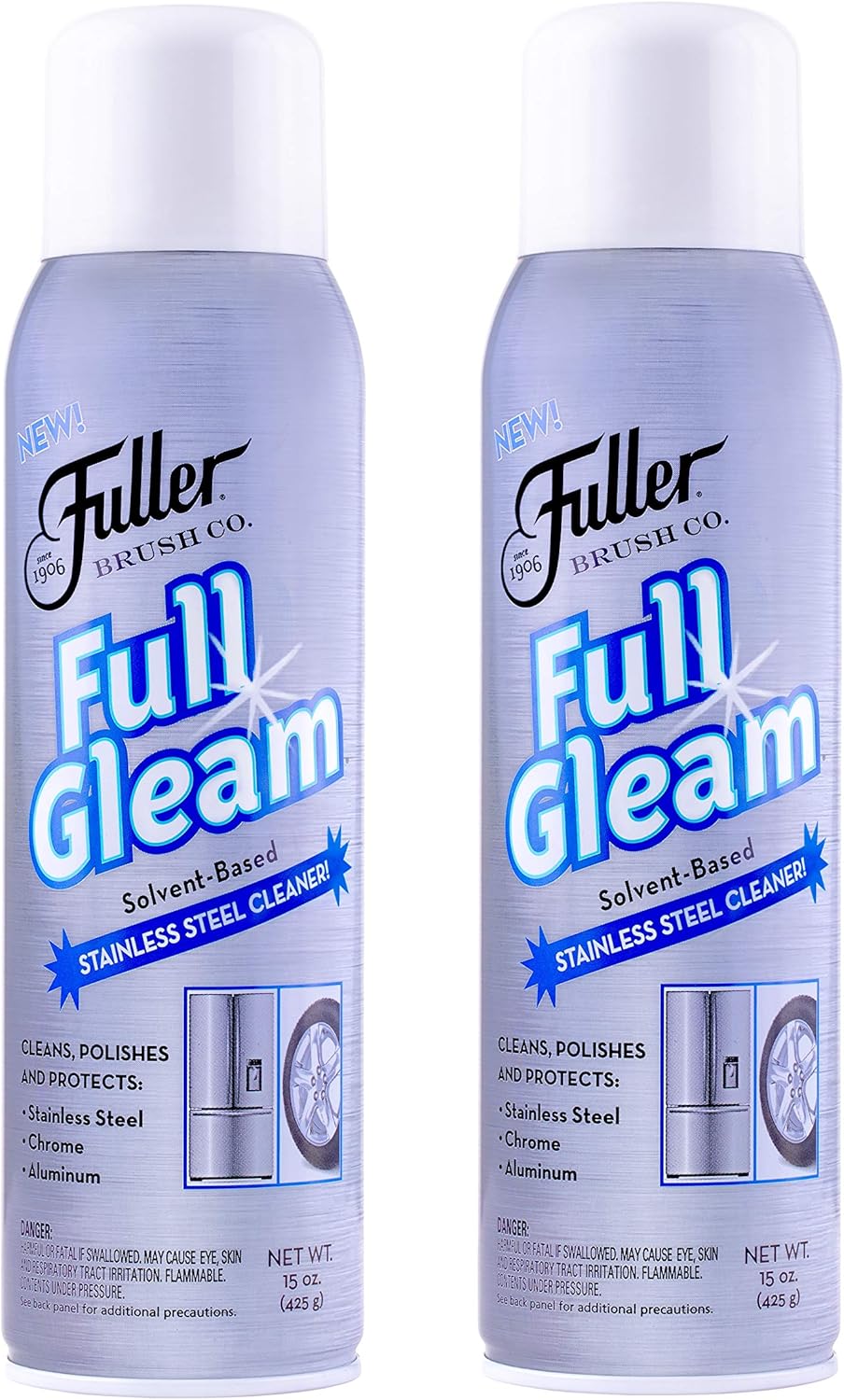 Full Gleam Stainless Steel Cleaner (Pack of 2)