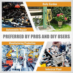 105PCS Brass Pipe Fittings Assortment Kit NPT Adapter,Reducer Bushing, Hex Nipple, Reducing Hex Coupling,90 Degree Street Elbow,Street Tee,Ball Valve,Hex Head Plugs,Socket Plug Fittings Kits