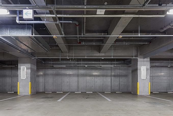 PRO&Family 5 lb Fire Extinguisher Cabinet, White with Breaker Bar Attachment, Weather Resistant, Floor Mount, Utility Room