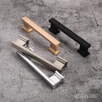 Alzassbg 10 Pack Brushed Satin Nickel Cabinet Pulls, 3-3/4 Inch(96mm) Hole Centers Kitchen Cabinet Handles for Cabinets and Drawers AL3061SN