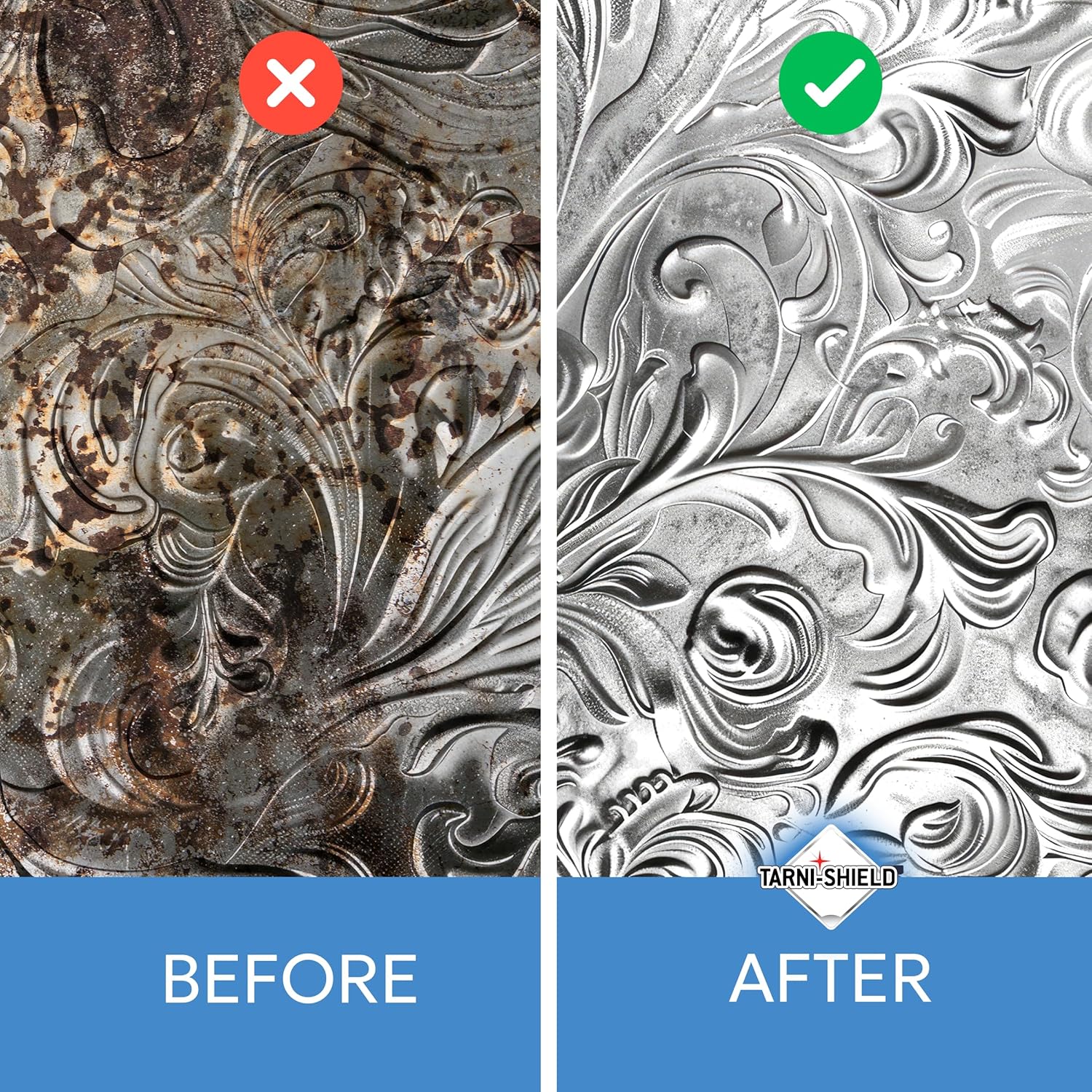 Silver Polish - Clean, Polish, and Protect Against Tarnish - 8 Ounces – Safely Cleans in Just One Application 2-Pack