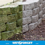 Wet & Forget Moss, Mold, Mildew, & Algae Stain Remover Multi-Surface Outdoor Cleaner Concentrate, Original, 128 Fluid Ounces