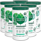Seventh Generation Multi-Surface Wipes, Garden Mint scent, 70 ct, Pack of 6