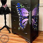 Dixie Belle Paint Company Chalk Finish Furniture Paint - Lucky Lavender (4oz) - Matte Pastel Purple Chic Chalk Mineral DIY Furniture Paint