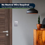 TOPGREENER Dimmer Switch with Light Adjustment Slider, Single Pole or 3 Way, 150W LED, 600W Incandescent/Halogen, 120V 60Hz, UL Listed, TGDMDS-120-SV, Silver