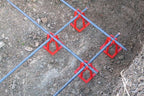 HERCULES 3" Rebar Chair - (50 Count) Superior Strength & Quality Concrete Snap Rebar Chair