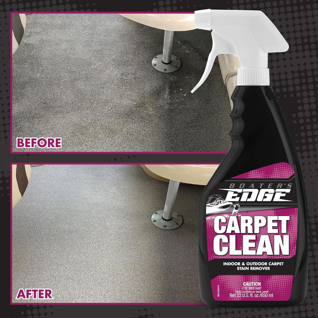 BOATER'S EDGE Carpet Clean - Marine Grade Spot & Area Rug Cleaner - 22 OZ (BE2122)