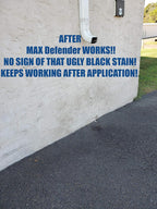 MAX Defender Ready-to-Use Outdoor Cleaner | Eliminates Stains from Mildew, Algae & Lichen | Multi-Surface Cleaner for Decks, Patios, Driveways, Siding, Concrete, Vinyl, Wood, Fences & Outdoor Surfaces