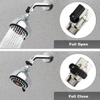 YOO.MEE Shut-Off Brass Ball Valve 1/2'' Standard Connections with Polished Chrome Finish