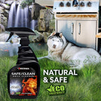 Kona Safe/Clean Grill Cleaner Spray [2-Pack] - Kitchen Degreaser Spray, Griddle Cleaner, Oven Cleaner, Heavy Duty, Non-Toxic, Fume Free & Eco-Friendly Outdoor Grill Degreaser, Biodegradable