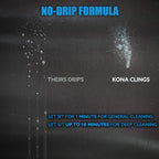 Kona Safe/Clean Grill Cleaner Spray [2-Pack] - Kitchen Degreaser Spray, Griddle Cleaner, Oven Cleaner, Heavy Duty, Non-Toxic, Fume Free & Eco-Friendly Outdoor Grill Degreaser, Biodegradable